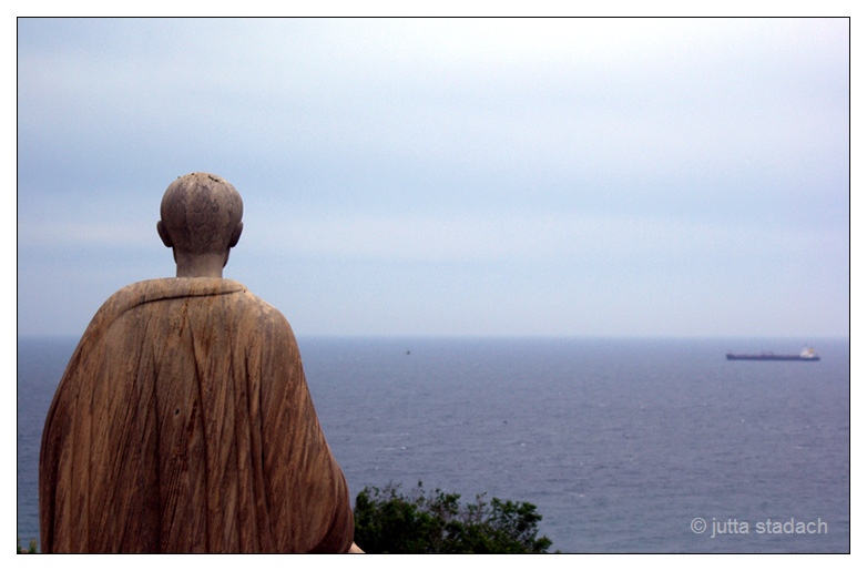 Tarragona Kaiser Augustus blickt auf's Meer