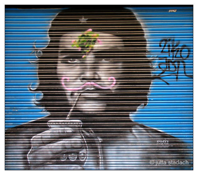 Barcelona - Graffity im Stadtteil El Born